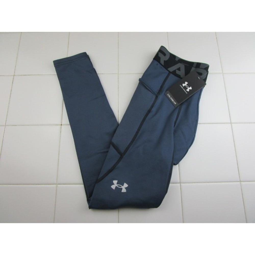 Under Armour DSG ColdGear Infrared Compression Leggings Blue Men's Medium